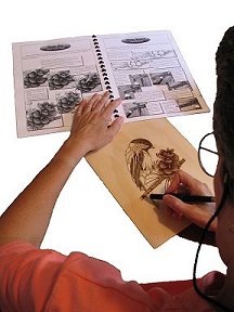 Templates, Kits for wood burning