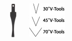 Small V-tools