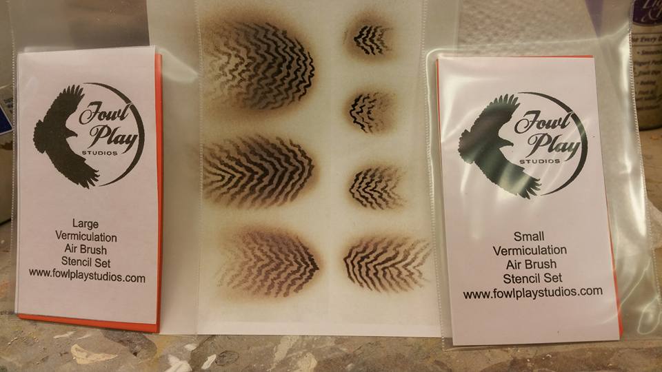 Feather Stencils