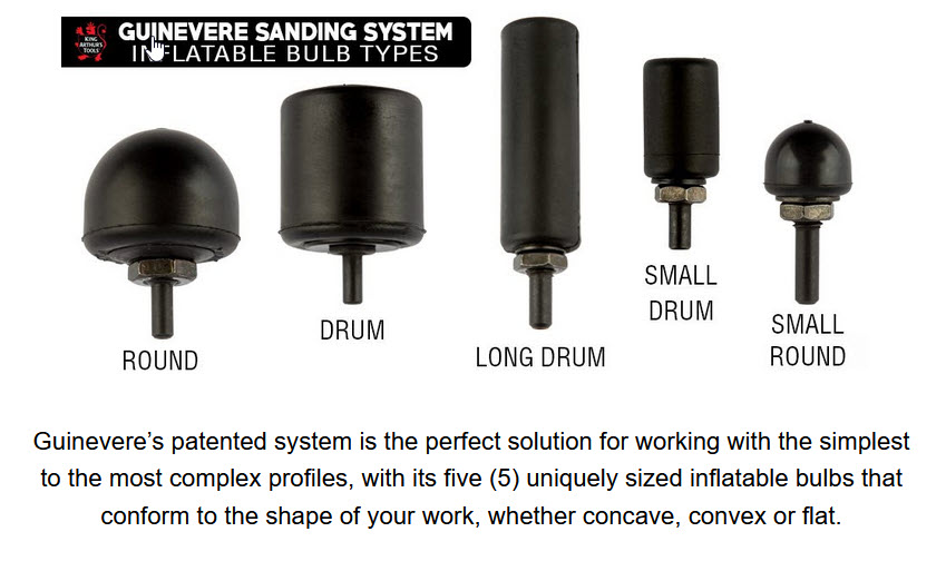 INFLATABLE SANDING DRUMS