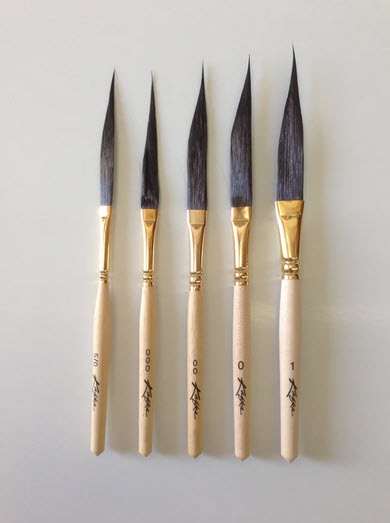 Quills, Lettering Brushes